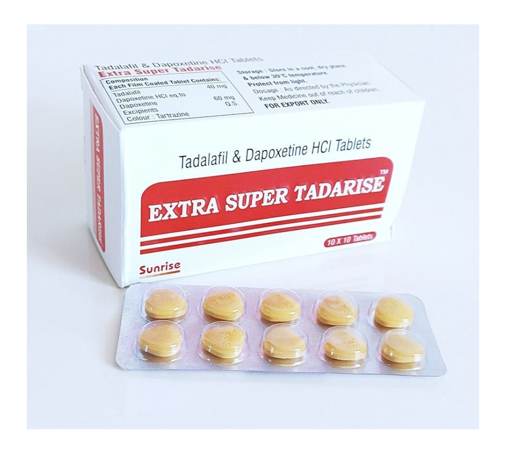 엑스트라 슈퍼 타다라이즈 - 40mg + 60mg, 300정