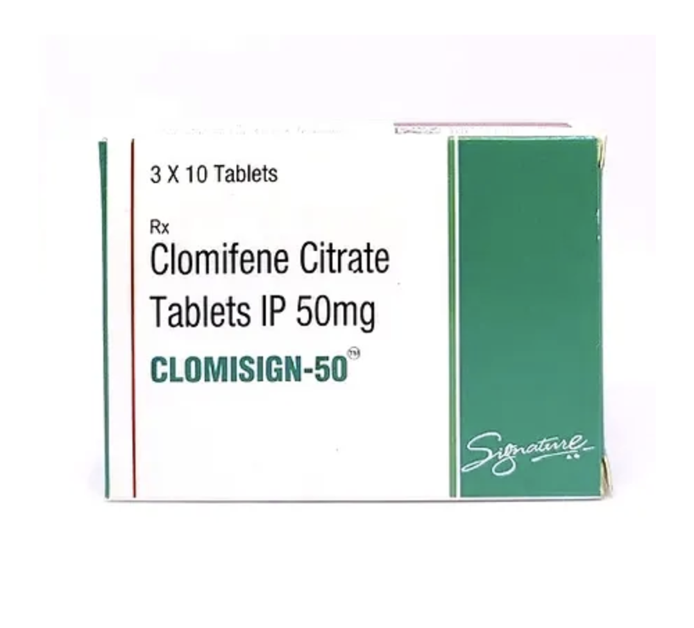 클로미펜 클로미사인 - 100mg, 600정