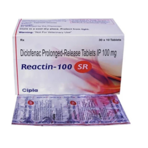 디클로페낙 Reactin 100mg (가정상비약) - 600정