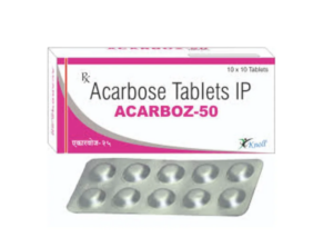 글루코바이 아카보즈 50: 혈당 조절의 혁신적인 파트너